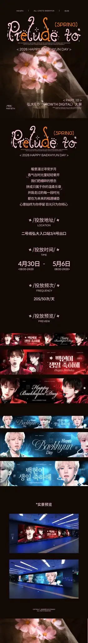 백현 Poster