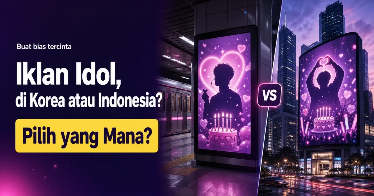 Iklan Idol di Korea vs di Indonesia: Bedanya Apa, Pilih yang Mana?