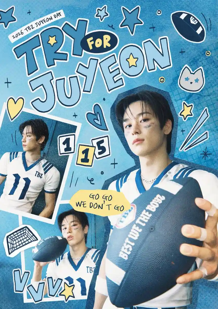 THE BOYZ ジュヨン - センイルカフェ | バースデー広告
