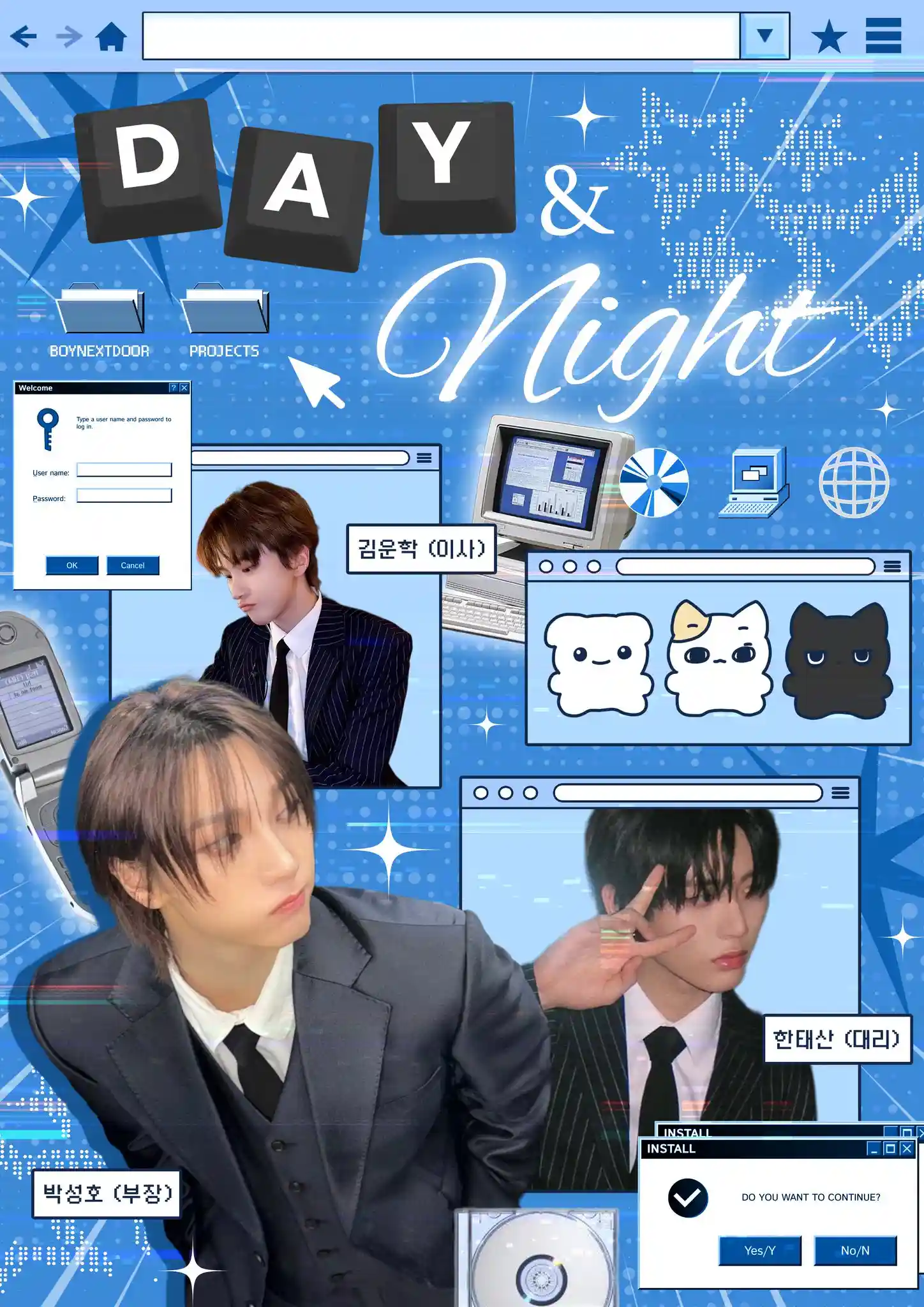 ･:*+.\  𝑫𝑨𝒀 & 𝑵𝑰𝑮𝑯𝑻 /.:+